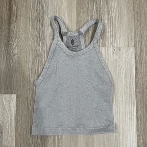 Happiness Runs Crop Tank